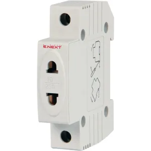 Розетка на DIN-рельсе e.socket.stand.din, 230 В Розетка на DIN-рельсе e.socket.stand.din, 230 В
