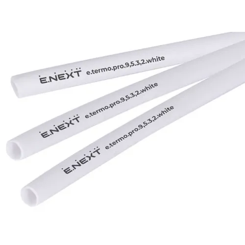 Термоусаджувальна трубка з клейовим шаром e.termo.pro.9,5.3,2.white, 9,5/3,2, 1м, біла Термоусаджувальна трубка з клейовим шаром e.termo.pro.9,5.3,2.white, 9,5/3,2, 1м, біла