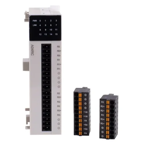 Температурний модуль розширення для ПЛК AC/AT/AH 4 (PT100, PT1000, Cu50, Cu100) Температурний модуль розширення для ПЛК AC/AT/AH 4 (PT100, PT1000, Cu50, Cu100)