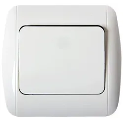 Вимикач e.install.stand.811/2 сходовий з рамкою Вимикач e.install.stand.811/2 сходовий з рамкою