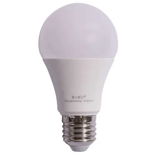 Лампа светодиодная e.LED.lamp.A60.E27.7.3000, 7Вт, 3000К Лампа светодиодная e.LED.lamp.A60.E27.7.3000, 7Вт, 3000К