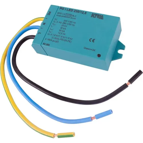 УЗИП e.PO I LED 230V/12,5kA класс I+II+III, 1 полюс + N-PE, для LED освещения УЗИП e.PO I LED 230V/12,5kA класс I+II+III, 1 полюс + N-PE, для LED освещения