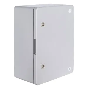 Корпус з ABS-пластику e.plbox.pro.p.40.30.17 з непрозорими дверцятами 400x300x170мм IP65