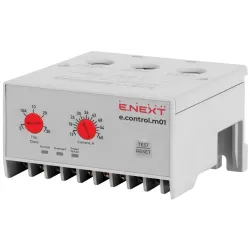 Реле захисту двигуна e.control.m01, 12-60А Реле захисту двигуна e.control.m01, 12-60А