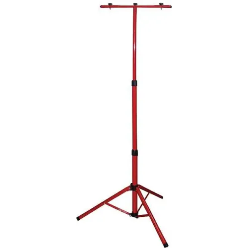 Стійка металева для прожекторів e.halogen.base.2.150.500, (на 2 прожектори по 150 Вт або 500Вт), червона Стійка металева для прожекторів e.halogen.base.2.150.500, (на 2 прожектори по 150 Вт або 500Вт), червона
