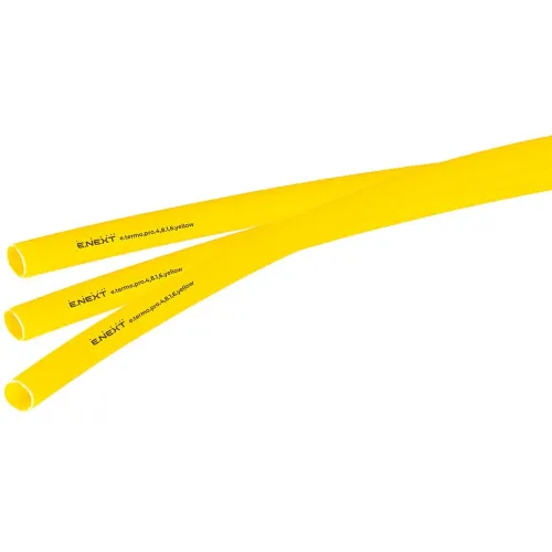 Термоусадочная трубка с клеевым слоем e.termo.pro.4,8.1,6.yellow, 4,8/1,6, 1м, желтая Термоусадочная трубка с клеевым слоем e.termo.pro.4,8.1,6.yellow, 4,8/1,6, 1м, желтая
