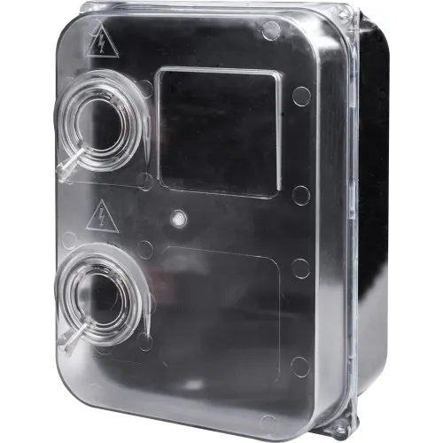 Корпус пластиковый e.mbox.stand.plastic.n.f3.прозрачный, под трехфазный счетчик, навесной, с комплектом метизов Корпус пластиковый e.mbox.stand.plastic.n.f3.прозрачный, под трехфазный счетчик, навесной, с комплектом метизов
