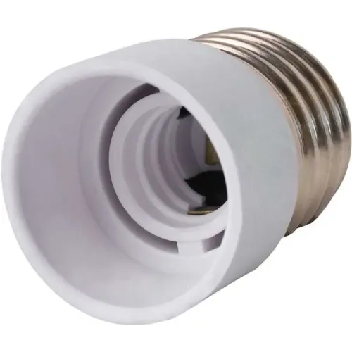 Перехідник e.lamp adapter.Е27/Е14.white, з патрону Е27 на Е14, пластиковий Перехідник e.lamp adapter.Е27/Е14.white, з патрону Е27 на Е14, пластиковий