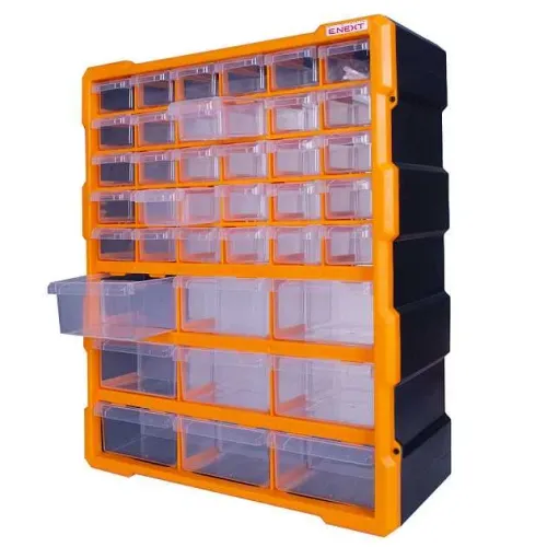 Органайзер пластиковий, e.toolbox.pro.21, 24" 39-секційний 381х157х475мм Органайзер пластиковий, e.toolbox.pro.21, 24" 39-секційний 381х157х475мм