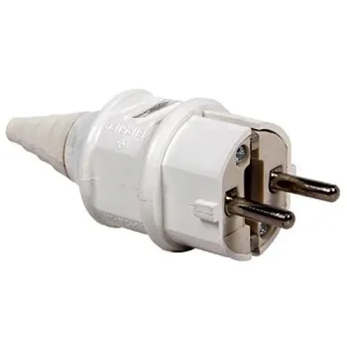 Силовая вилка переносная e.plug.pro.2.16, 2п., 230В, 16А (012) Силовая вилка переносная e.plug.pro.2.16, 2п., 230В, 16А (012)