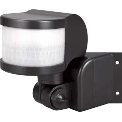 Датчик руху інфрачервоний e.sensor.pir.13.black(чорний) 270°, IP44 Датчик руху інфрачервоний e.sensor.pir.13.black(чорний) 270°, IP44
