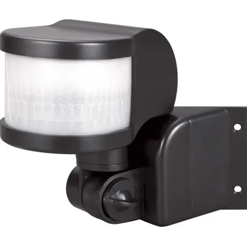 Датчик руху інфрачервоний e.sensor.pir.13.black(чорний) 270°, IP44 Датчик руху інфрачервоний e.sensor.pir.13.black(чорний) 270°, IP44