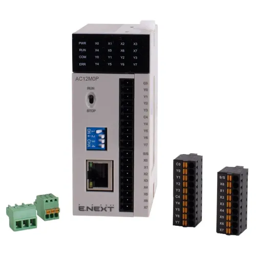 Програмований логічний контролер серії АС 24В 4DI 4DO (PNP) 2AI 2AO 1 RS485 1 Ethernet Програмований логічний контролер серії АС 24В 4DI 4DO (PNP) 2AI 2AO 1 RS485 1 Ethernet
