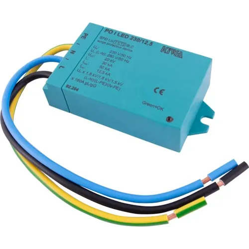 УЗИП e.PO II LED 230V/30kA класс II+III, 1 полюс + N-PE, для LED освещения УЗИП e.PO II LED 230V/30kA класс II+III, 1 полюс + N-PE, для LED освещения