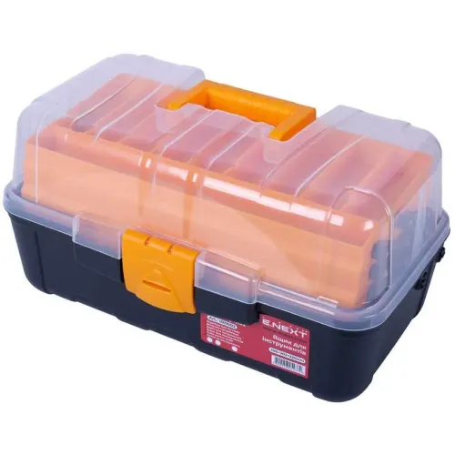 Ящик для інструментів, e.toolbox.pro.02, 16" 390x202x235мм Ящик для інструментів, e.toolbox.pro.02, 16" 390x202x235мм
