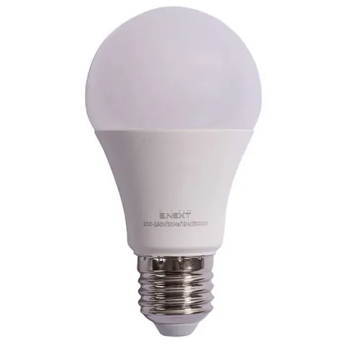 Лампа светодиодная e.LED.lamp.A60.E27.12.3000, 12Вт, 3000К Лампа светодиодная e.LED.lamp.A60.E27.12.3000, 12Вт, 3000К