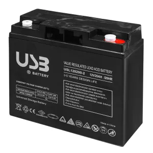 Акумуляторна батарея 12V 20Ah, AGM Акумуляторна батарея 12V 20Ah, AGM
