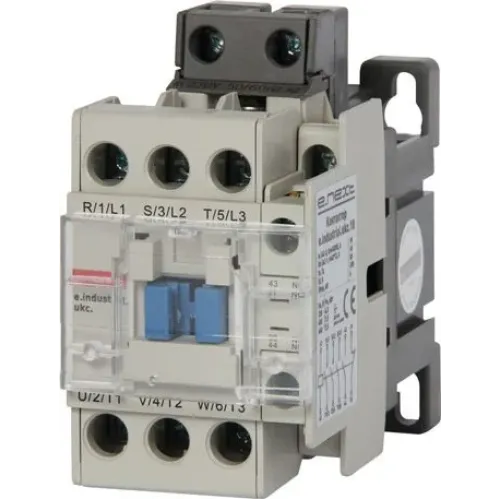 Контактор e.industrial.ukc.25.110, 25A, 110В, 1no+1nc Контактор e.industrial.ukc.25.110, 25A, 110В, 1no+1nc