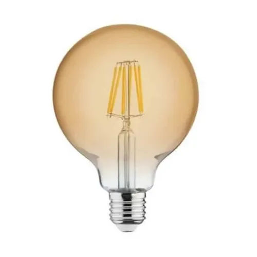 Світлодіодна лампа FILAMENT RUSTIC GLOBE-6 6W E27 2200К Світлодіодна лампа FILAMENT RUSTIC GLOBE-6 6W E27 2200К