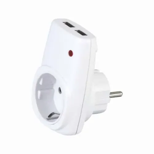Розетка з заземленням + USB AXIS Розетка з заземленням + USB AXIS