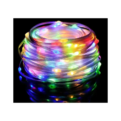 Гірлянда вулична світлодіодна вологозахищена в силіконі FAIRY-20 RGB Гірлянда вулична світлодіодна вологозахищена в силіконі FAIRY-20 RGB