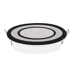 Світлодіодний світильник вбудований LED CARTER-12 12W 4200K чорний Світлодіодний світильник вбудований LED CARTER-12 12W 4200K чорний