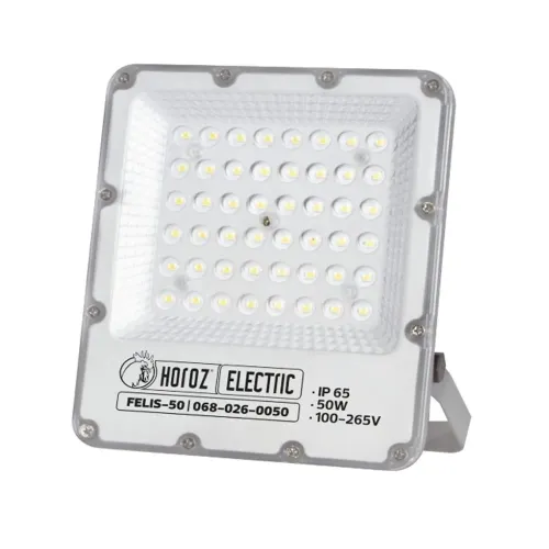 Прожектор светодиодный FELIS-50 50W 6400К, серый Прожектор светодиодный FELIS-50 50W 6400К, серый