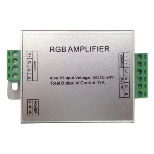 Підсилювач світлодіодної стрічки RGB AMPLIFIER 12A Підсилювач світлодіодної стрічки RGB AMPLIFIER 12A