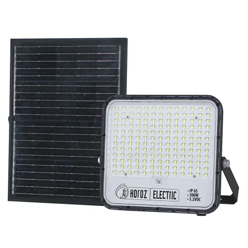 Светодиодный прожектор с солнечной панелью TIGER PRO-300 300W 6400K Светодиодный прожектор с солнечной панелью TIGER PRO-300 300W 6400K