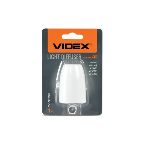 Дифузор (розсіювач світла) VIDEX VLF-ADF-02W до ліхтарика Дифузор (розсіювач світла) VIDEX VLF-ADF-02W до ліхтарика