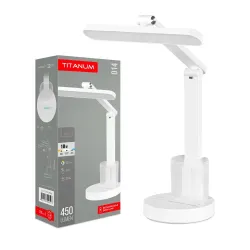 LED лампа настільна з акумулятором TITANUM TLTF-014W 10W 3000-6000K LED лампа настільна з акумулятором TITANUM TLTF-014W 10W 3000-6000K
