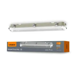 LED світильник IP65 лінійний під лампу 2хТ8 VIDEX 0,6М 220V LED світильник IP65 лінійний під лампу 2хТ8 VIDEX 0,6М 220V