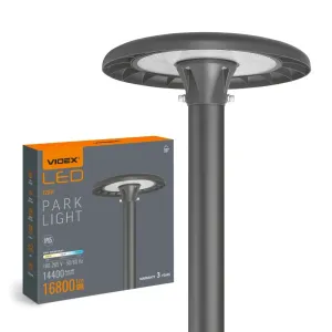 LED светильник парковый VIDEX SLP01 IP65 120W 16800Lm 3000/5000/6500K 220V LED светильник парковый VIDEX SLP01 IP65 120W 16800Lm 3000/5000/6500K 220V