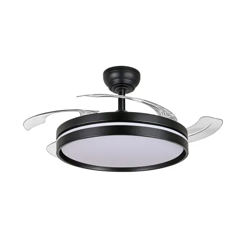 LED Світильник з вентилятором VIDEX CLF06 60W 3000K-4200K-6000K Black LED Світильник з вентилятором VIDEX CLF06 60W 3000K-4200K-6000K Black