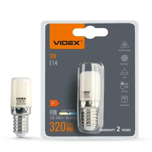 LED лампа VIDEX ST25e 3W E14 4100K LED лампа VIDEX ST25e 3W E14 4100K