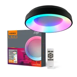 LED світильник VIDEX EDGE-RC-72W-BLACK (VLE-ERC-RGB-72B) LED світильник VIDEX EDGE-RC-72W-BLACK (VLE-ERC-RGB-72B)