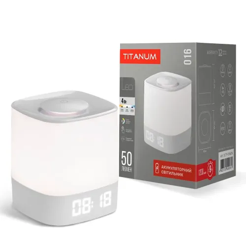LED світильник акумуляторний TITANUM TLTF-016CW LED світильник акумуляторний TITANUM TLTF-016CW