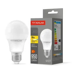 LED лампа TITANUM A60 10W E27 3000K LED лампа TITANUM A60 10W E27 3000K
