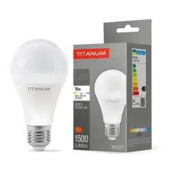 LED лампа TITANUM A65 15W E27 4100K LED лампа TITANUM A65 15W E27 4100K