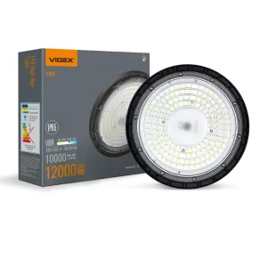 LED світильник висотний ХайБей VIDEX 100W 5000K 12000Lm 220V чорний LED світильник висотний ХайБей VIDEX 100W 5000K 12000Lm 220V чорний