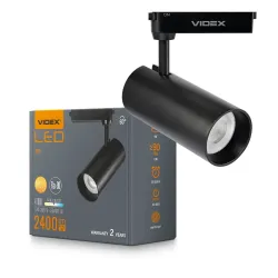 LED світильник трековий VIDEX 30W 60° 4100K чорний LED світильник трековий VIDEX 30W 60° 4100K чорний