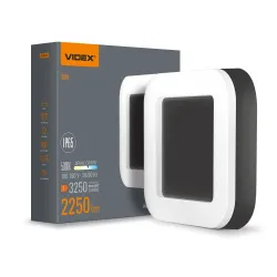 LED світильник ART IP65 квадратний VIDEX 30W 5000K Black LED світильник ART IP65 квадратний VIDEX 30W 5000K Black