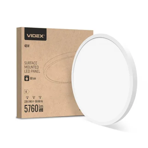 LED панель круглая VIDEX PBR600 48W 3000-4000-6000K 230V LED панель круглая VIDEX PBR600 48W 3000-4000-6000K 230V