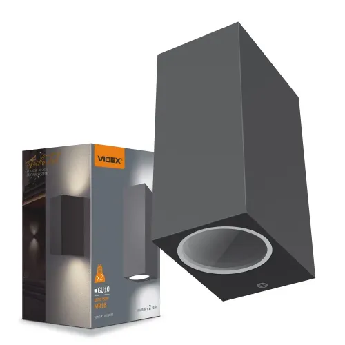 LED Светильник архитектурный AR012G IP54 VIDEX GU10x2 LED Светильник архитектурный AR012G IP54 VIDEX GU10x2