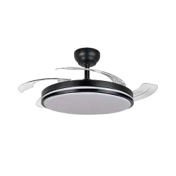 LED Світильник з вентилятором VIDEX CLF01 60W 3000K-4200K-6000K Black LED Світильник з вентилятором VIDEX CLF01 60W 3000K-4200K-6000K Black