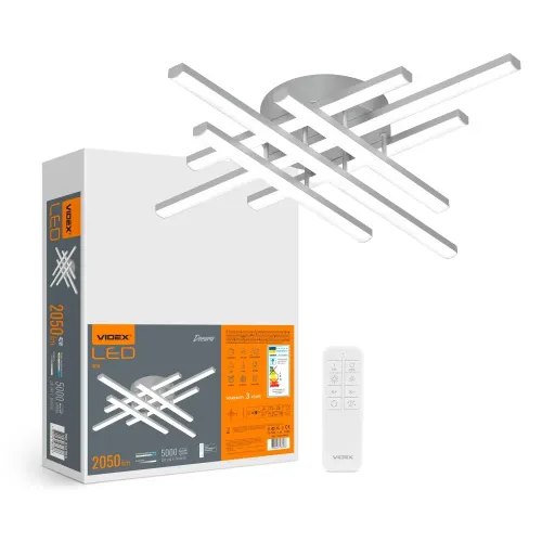 LED светильник функциональный VIDEX DECORA 40W VL-CLD-988-SL LED светильник функциональный VIDEX DECORA 40W VL-CLD-988-SL