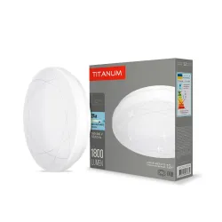 LED світильник настінно-стельовий TITANUM 24W 5000K Орбіта LED світильник настінно-стельовий TITANUM 24W 5000K Орбіта