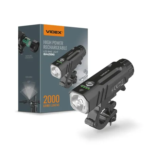 Велофора VIDEX VLF-BA286 2000Lm 5000K Велофора VIDEX VLF-BA286 2000Lm 5000K