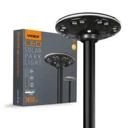 LED светильник автономный парковый IP54 VIDEX 1400Lm Сенсорный LED светильник автономный парковый IP54 VIDEX 1400Lm Сенсорный