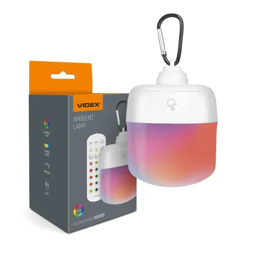 LED Світильник акумуляторний сенсорний з пультом VIDEX VL-NL103W-R LED Світильник акумуляторний сенсорний з пультом VIDEX VL-NL103W-R